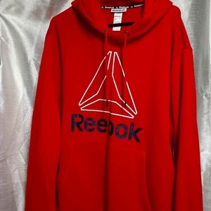 BRAND NEW 100% Fleece Reebok Hoodie. VERY WARM Size 2X. Never worn